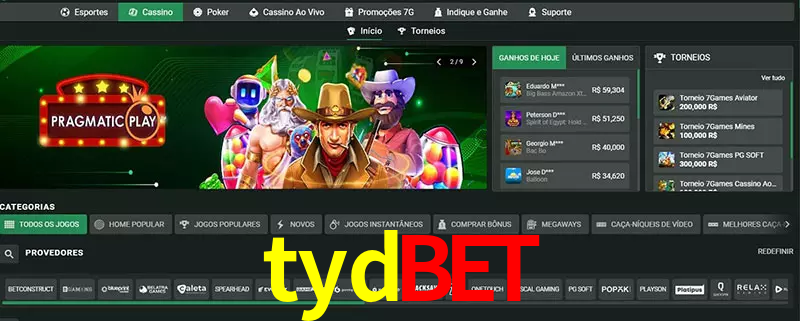 cassino tydbet